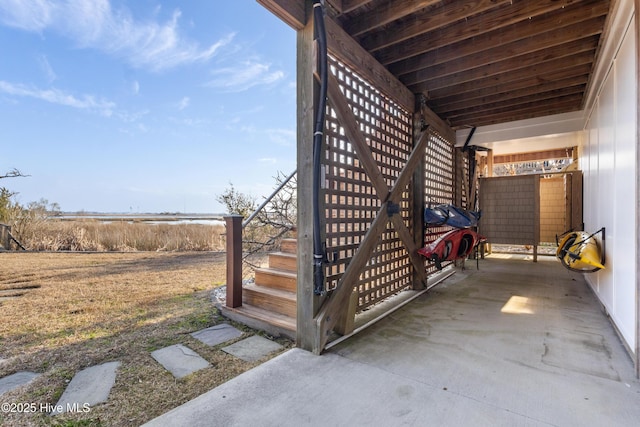 view of patio