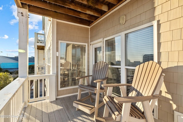 107 Beachwood Dr Unit A2, Atlantic Beach, NC 28512 - view of balcony