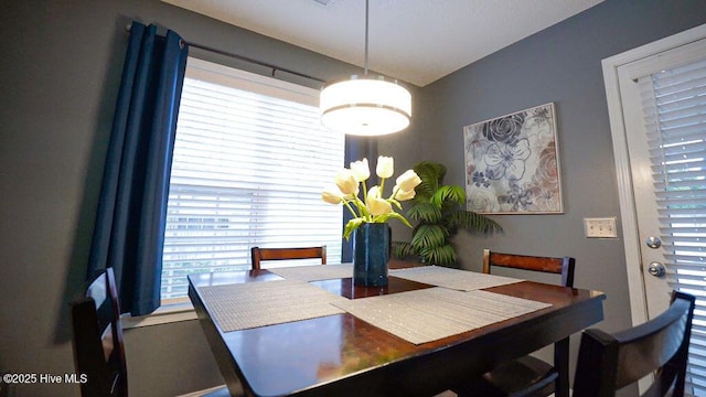 view of dining area