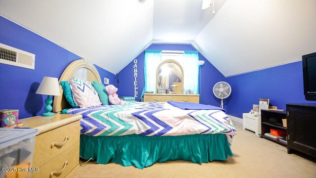 bedroom featuring multiple windows, light colored carpet, and a closet