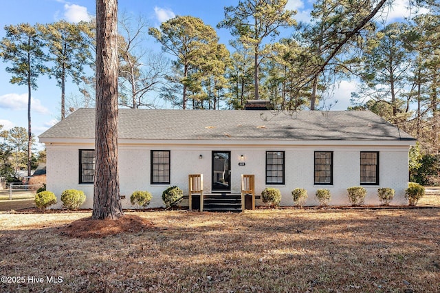 view of ranch-style house