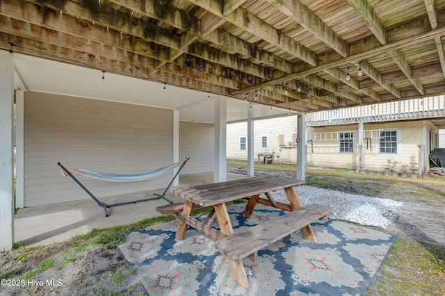 view of patio / terrace featuring area for grilling