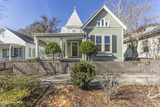 victorian house with a porch