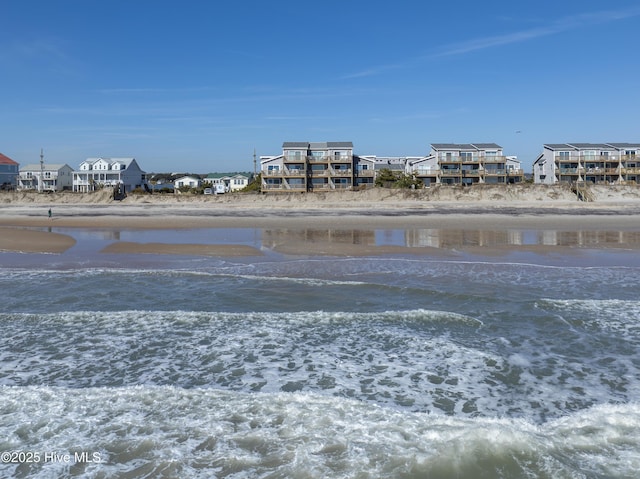 water view featuring a view of the beach