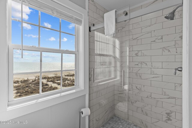 173 Ocean Blvd W # A, Holden Beach, NC 28462 - bathroom with a ceiling fan, wood finished floors, and vanity