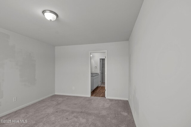 135 Chase Dr, Snow Hill, NC 28580 - carpeted spare room with baseboards and visible vents