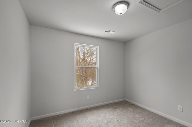 135 Chase Dr, Snow Hill, NC 28580 - carpeted empty room with baseboards and visible vents