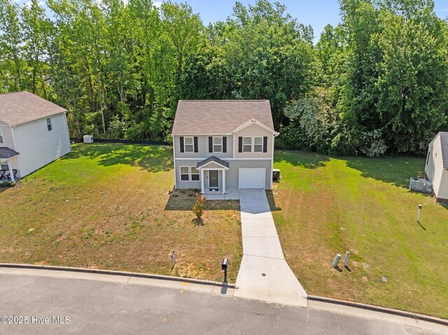 135 Chase Dr, Snow Hill, NC 28580 - property entrance featuring a garage