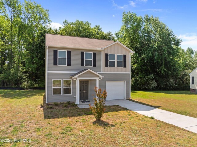 135 Chase Dr, Snow Hill, NC 28580 - view of snow covered rear of property