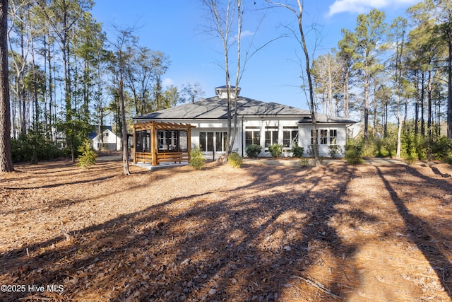 view of rear view of house