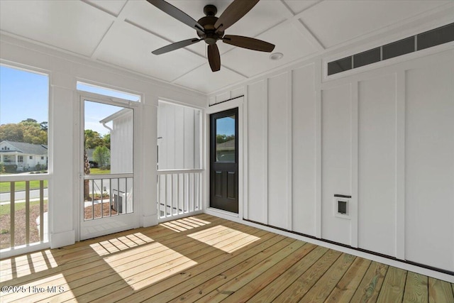 1665 Butterfly Knot Dr SW, Ocean Isle Beach, NC 28469 - unfurnished sunroom featuring plenty of natural light