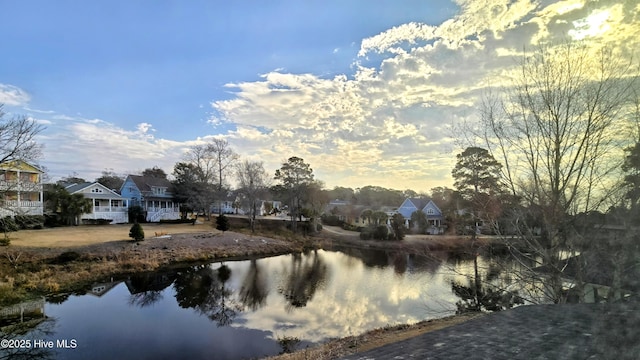 property view of water