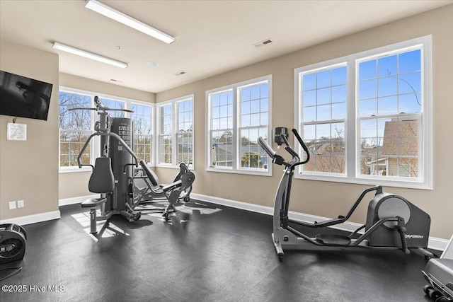 1665 Butterfly Knot Dr SW, Ocean Isle Beach, NC 28469 - workout area with baseboards