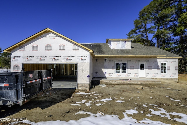 view of property in mid-construction