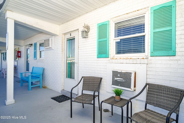 view of patio / terrace featuring covered porch