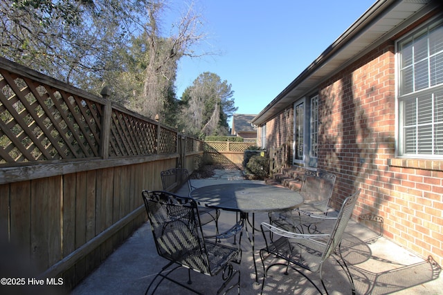 view of patio