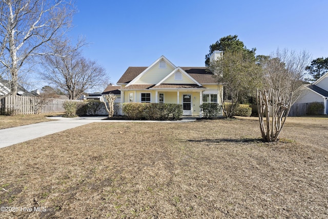 view of front of house