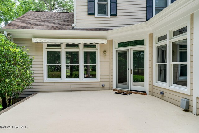 view of patio / terrace with french doors