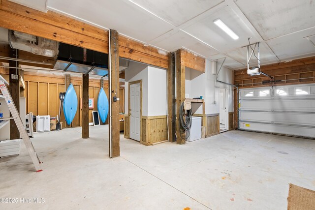17 Leland St, Ocean Isle Beach, NC 28469 - garage featuring a garage door opener