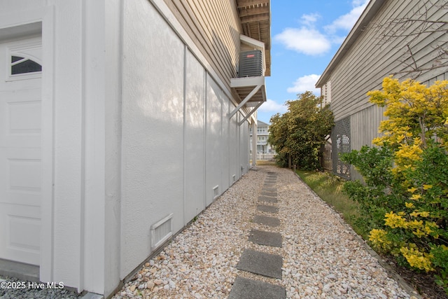 17 Leland St, Ocean Isle Beach, NC 28469 - view of home's exterior with a garage