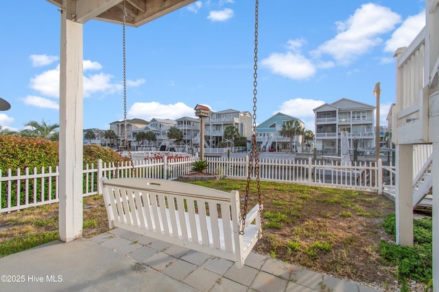 17 Leland St, Ocean Isle Beach, NC 28469 - exterior space featuring fence and a residential view