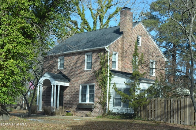 view of side of home