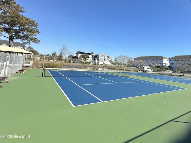 view of sport court