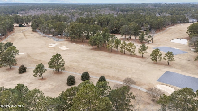 bird's eye view with a rural view