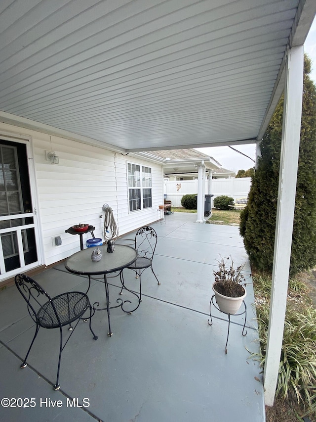 view of patio / terrace