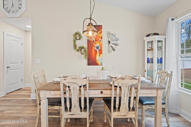 62 NE Dr NW, Calabash, NC 28467 - dining area with wood finished floors and baseboards