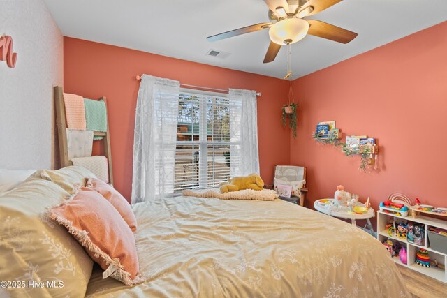 62 NE Dr NW, Calabash, NC 28467 - bedroom with a ceiling fan