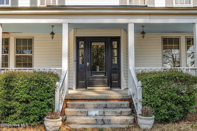 view of property entrance