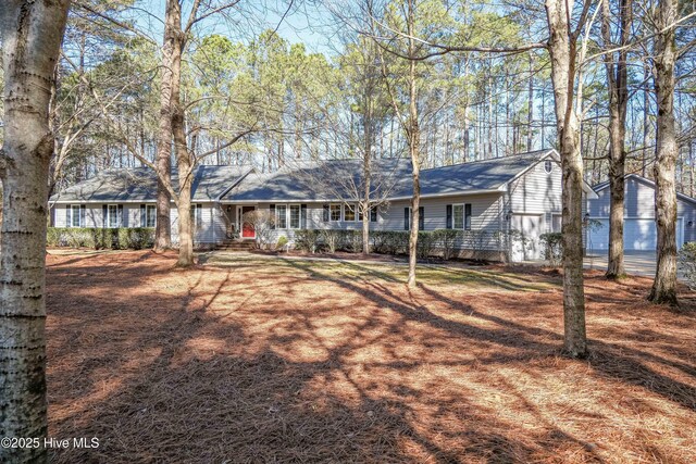 view of ranch-style house