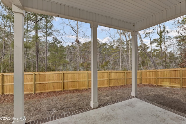 exterior space with a patio