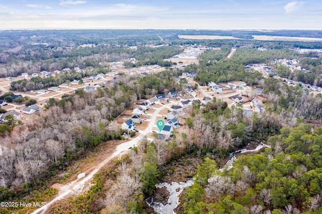 aerial view