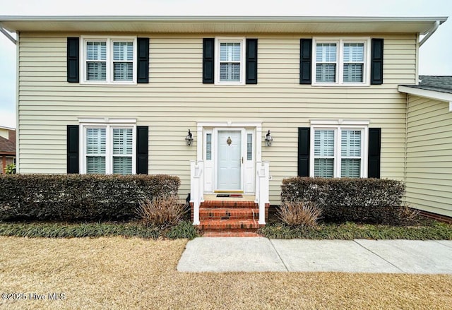 view of front facade