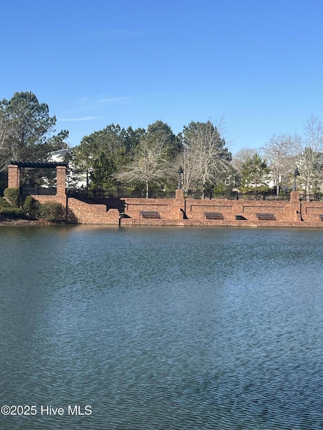 view of water feature