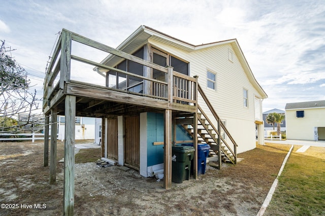 view of rear view of house