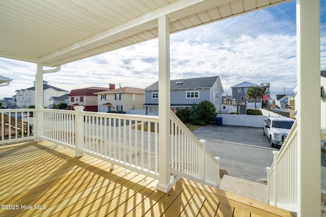 view of deck