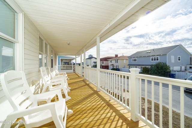 balcony with a porch