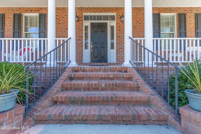 view of property entrance