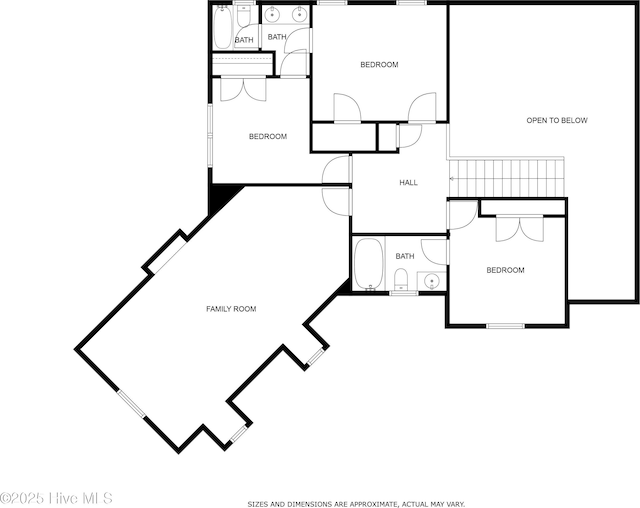 232 E Ivybridge Dr, Hubert, NC 28539 - floor plan / room layout