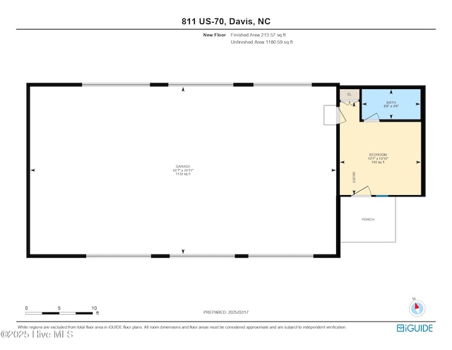 811 Hwy 70 Davis, Davis, NC 28524 - view of property floor plan