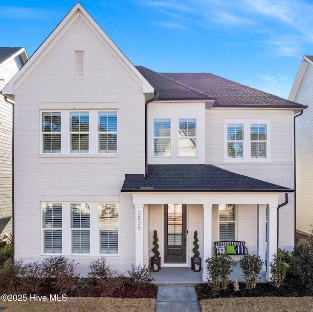 3836 Mason Port Dr, Wilmington, NC 28409 - view of front of property with covered porch