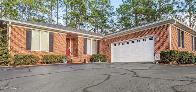 ranch-style house with a garage