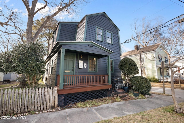 view of front of house