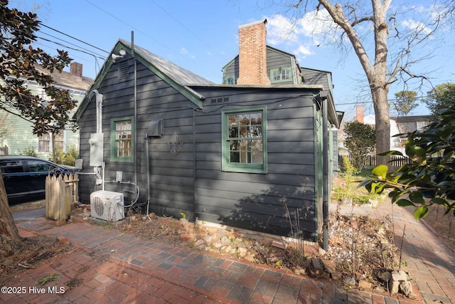 view of rear view of property