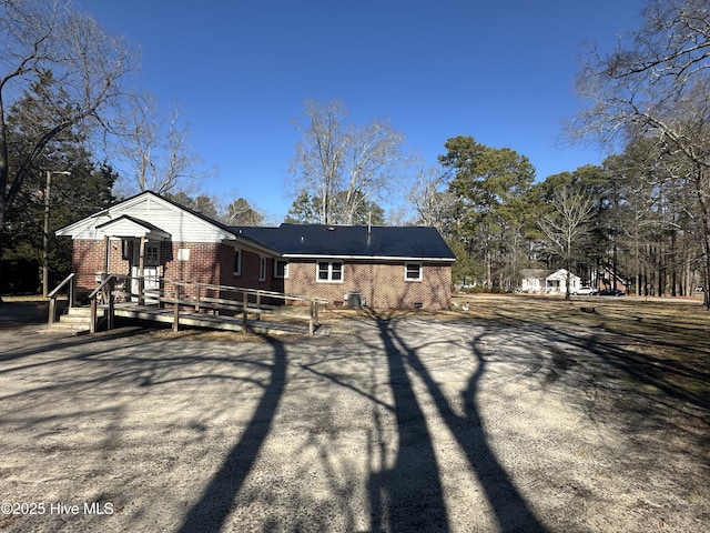 view of back of house