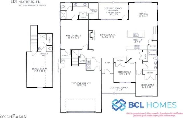 143 Talbert Dr, Rocky Point, NC 28457 - plan