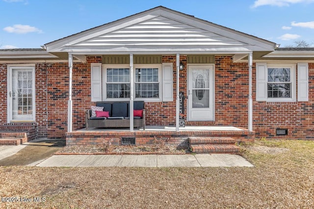 view of front of house with a porch